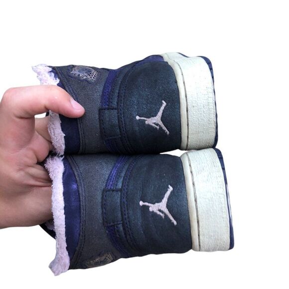 RARE Nike Air Jordan 1 Retro High Premium Imperial Purple Size 7 - Picture 15 of 16